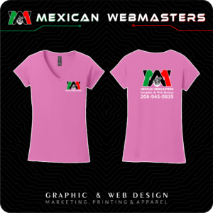 V-Neck DryBlend Mujer Estampada