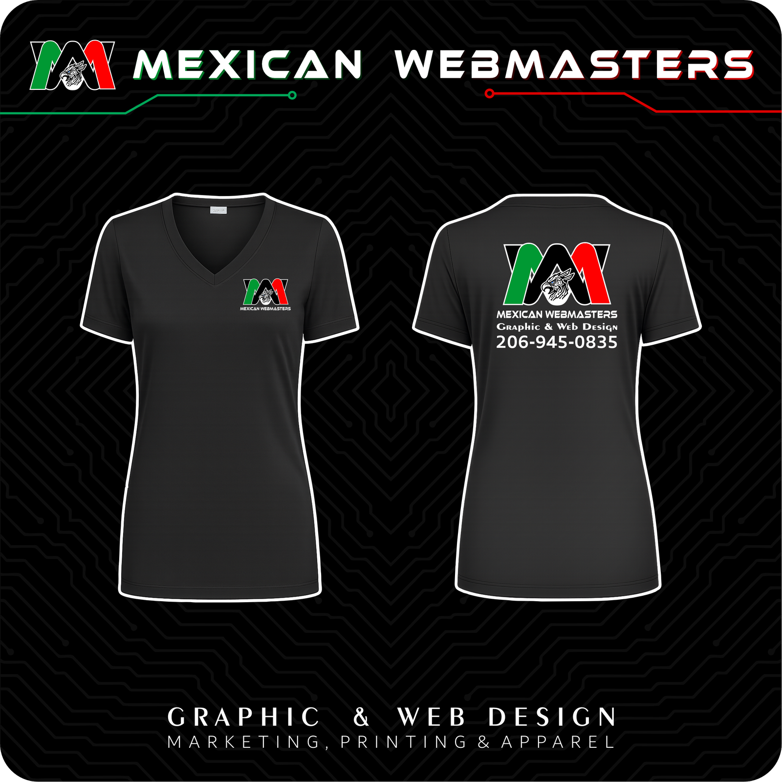 V-Neck Polyester Mujer Estampada - Image 2