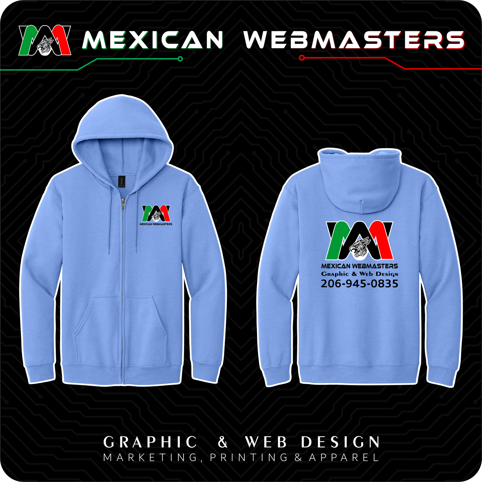 Full-Zip Hoodie Estampada - Image 11