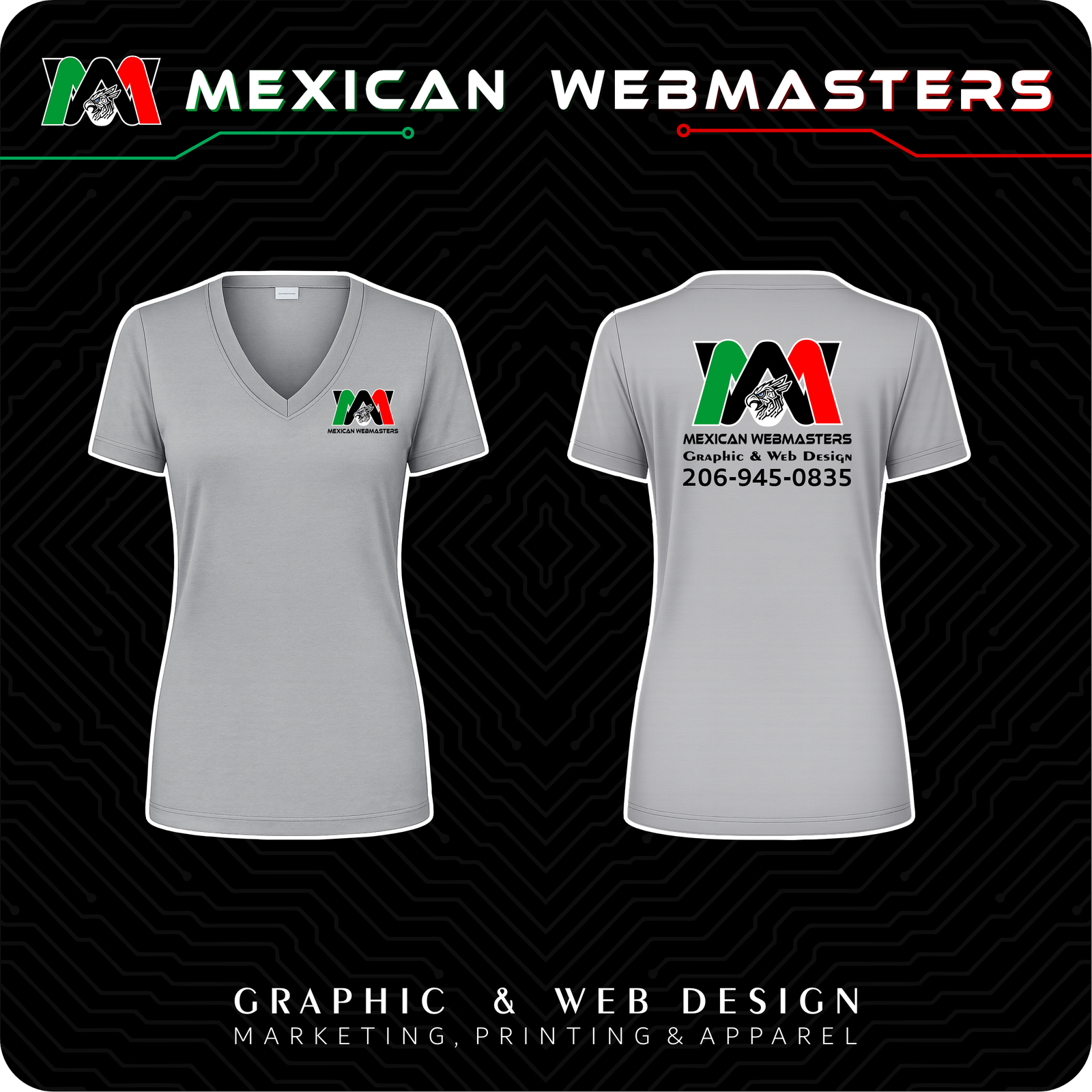 V-Neck Polyester Mujer Estampada - Image 5