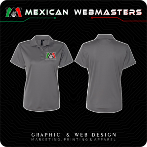 Polo Polyester Mujer Bordada