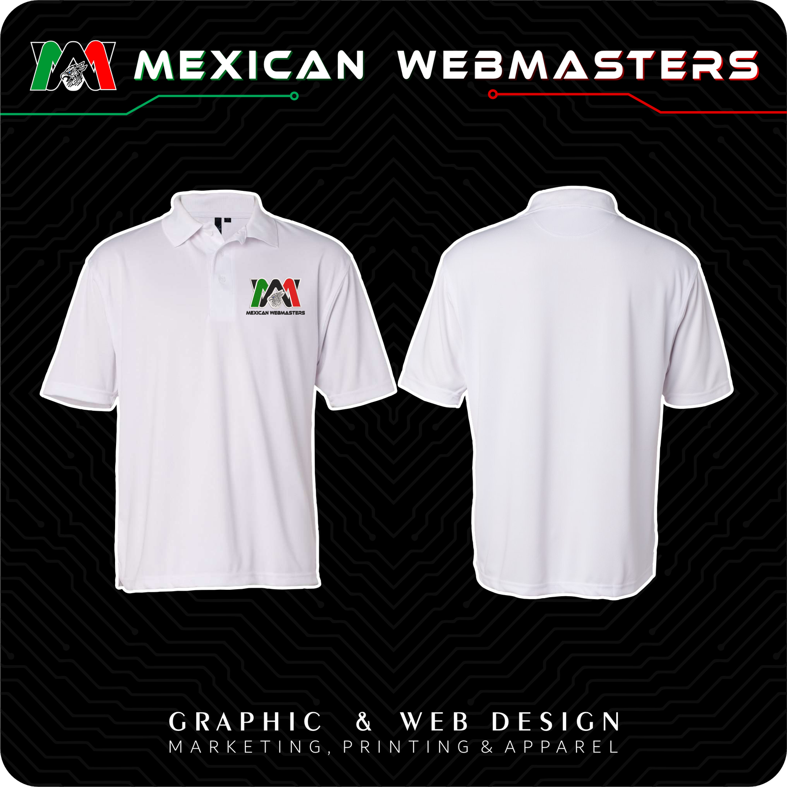 Polo Polyester Hombre Bordada - Image 7