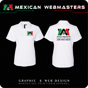 Polo Polyester Mujer Estampada